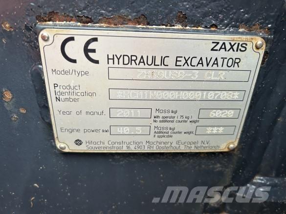 Hitachi ZX60USB-3 Construction - Others