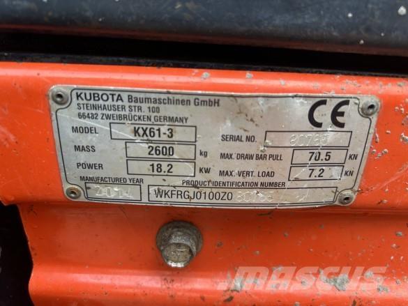 Kubota KX61-3 Construction - Others