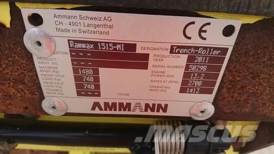 Rammax 1515-MI Twin drum rollers