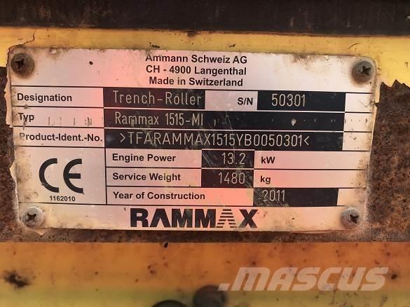 Rammax 1515 MI Twin drum rollers