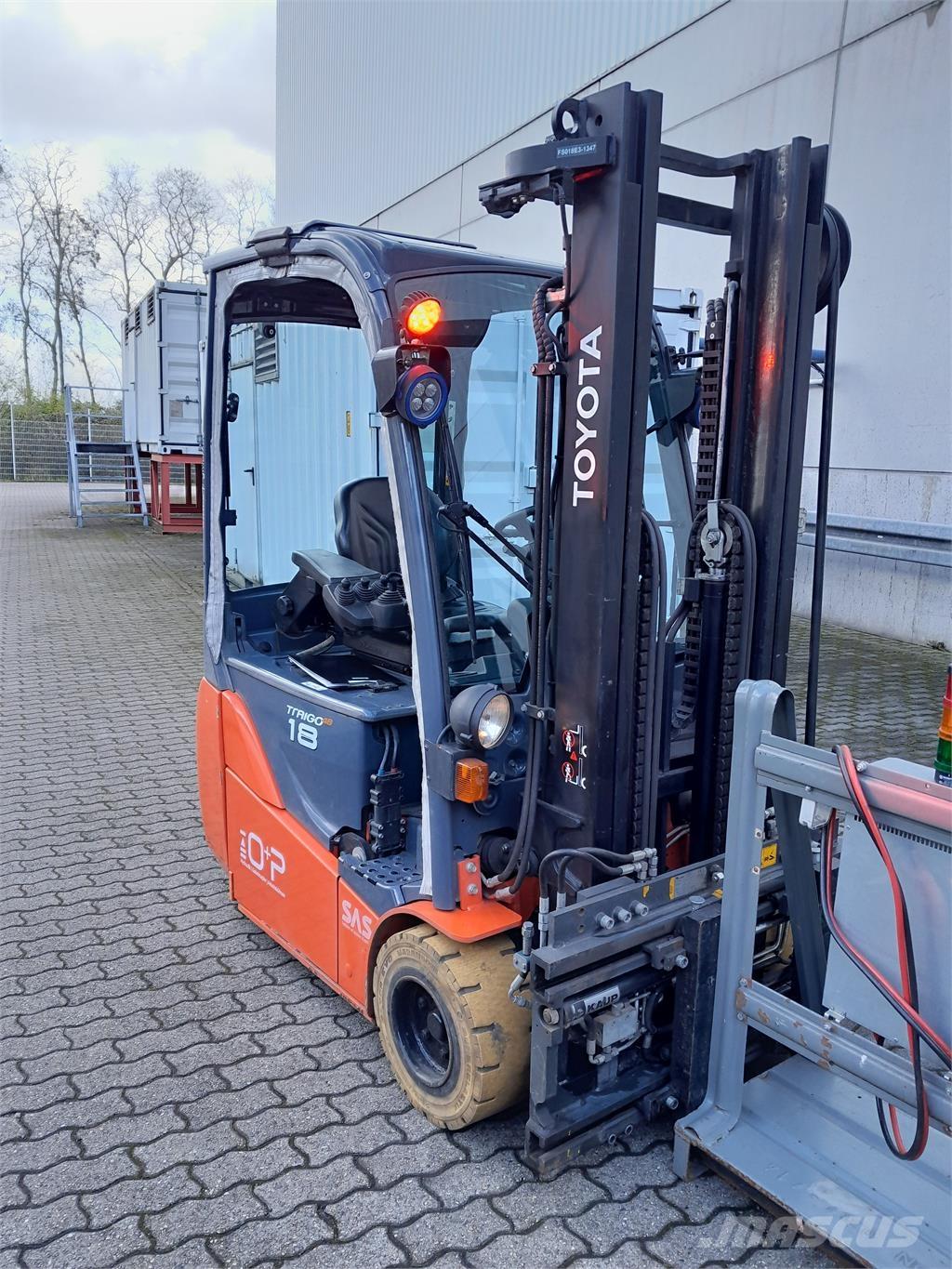 Toyota 8FBEKT18 Electric forklift trucks