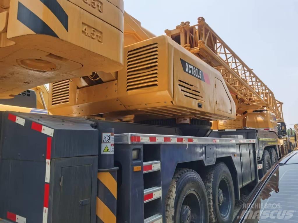 XCMG XCT 80 All terrain cranes