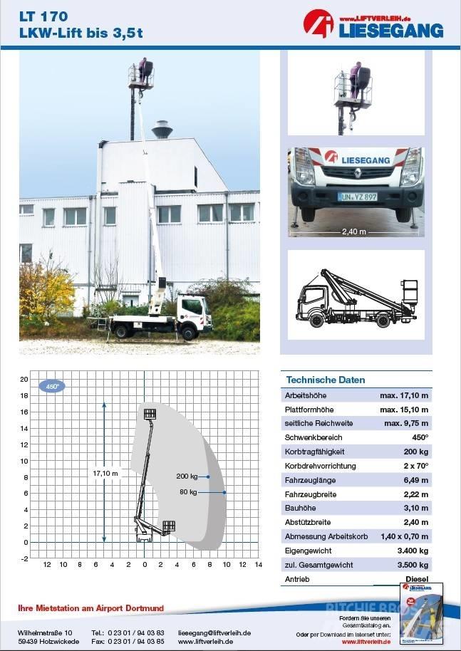 GSR E 179 T Truck & Van mounted aerial platforms