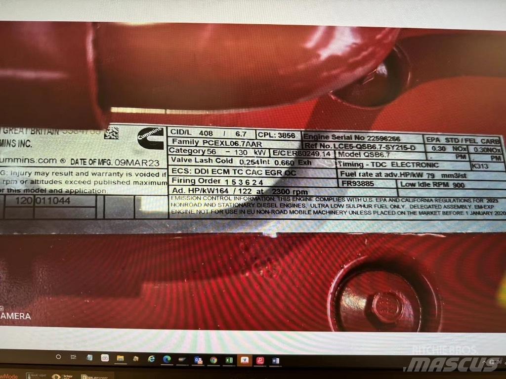 Cummins QSB6.7C-T4 Construction - Others