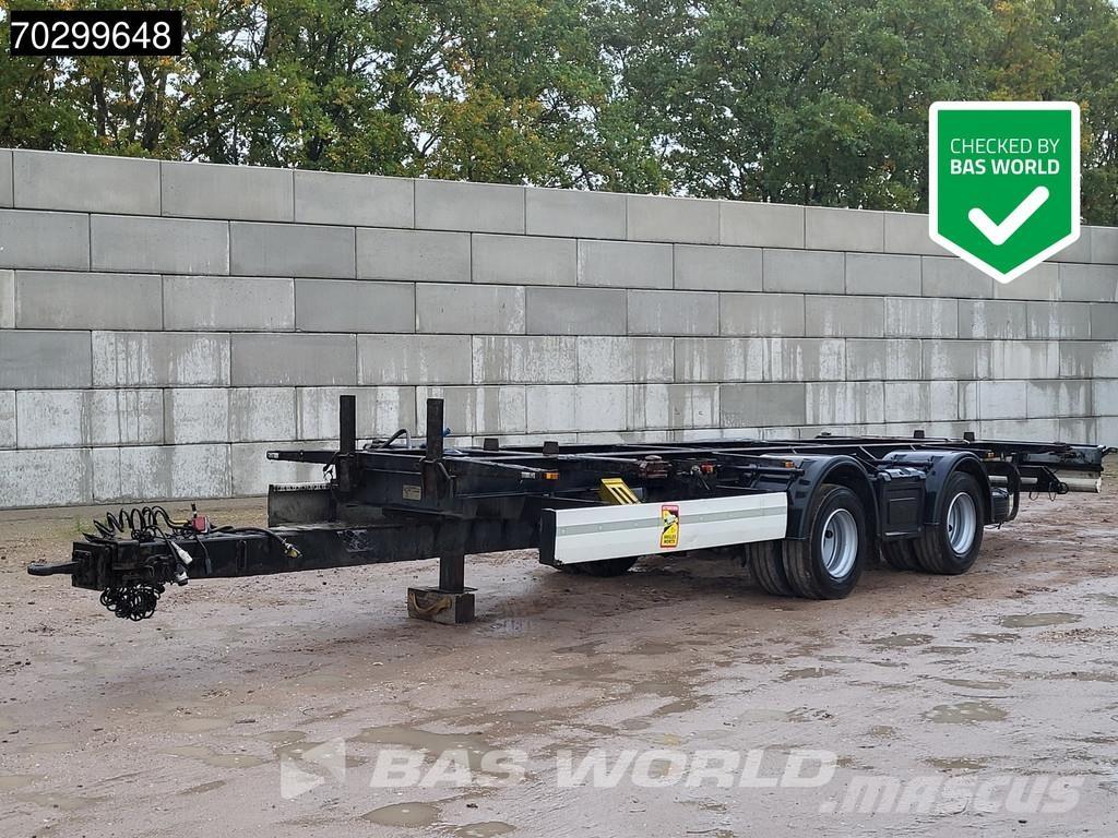 Krone ZZ 20ft Containerframe trailers