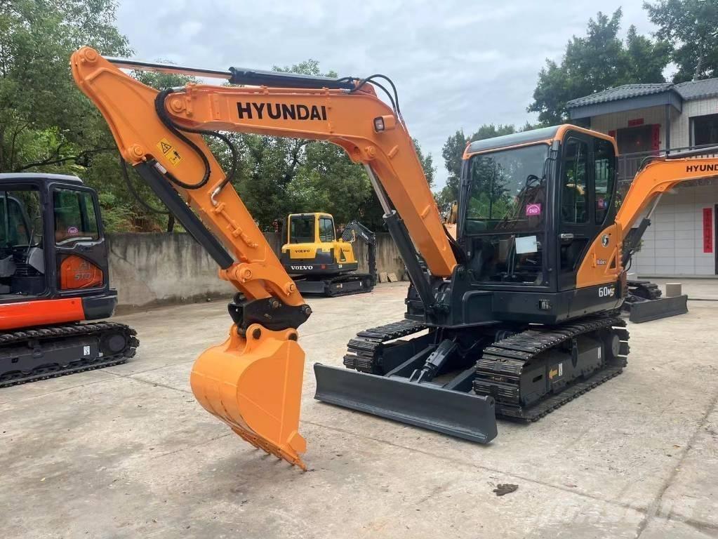 Hyundai 60vs Mini excavators < 7t (Mini diggers)