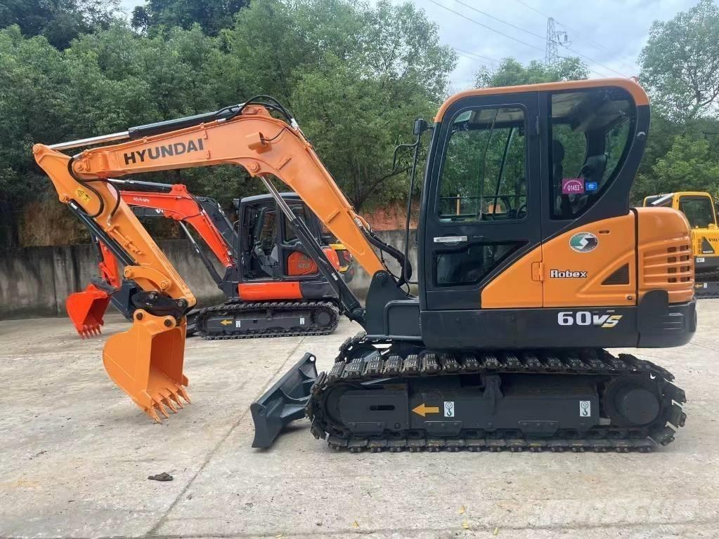 Hyundai 60vs Mini excavators < 7t (Mini diggers)