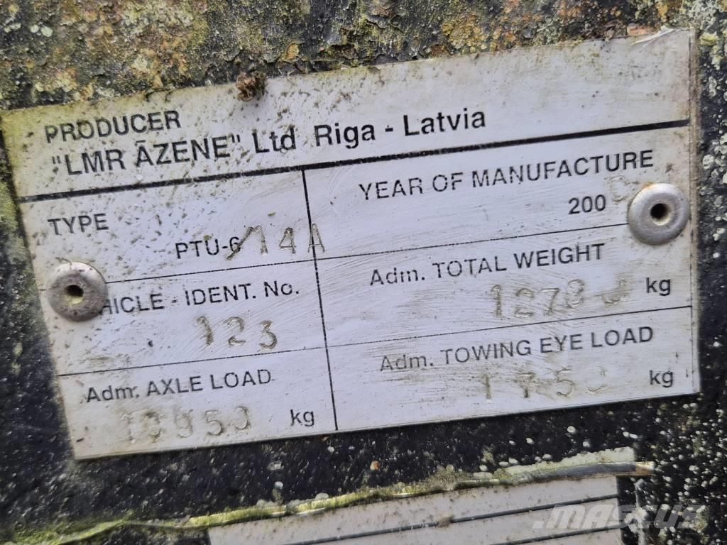 Tempo PTU-6/14A Manure spreaders