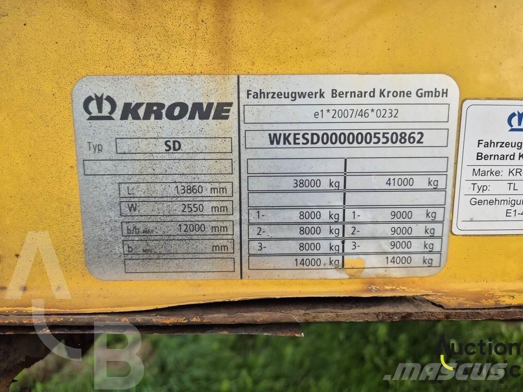 Krone SD Curtainsider semi-trailers