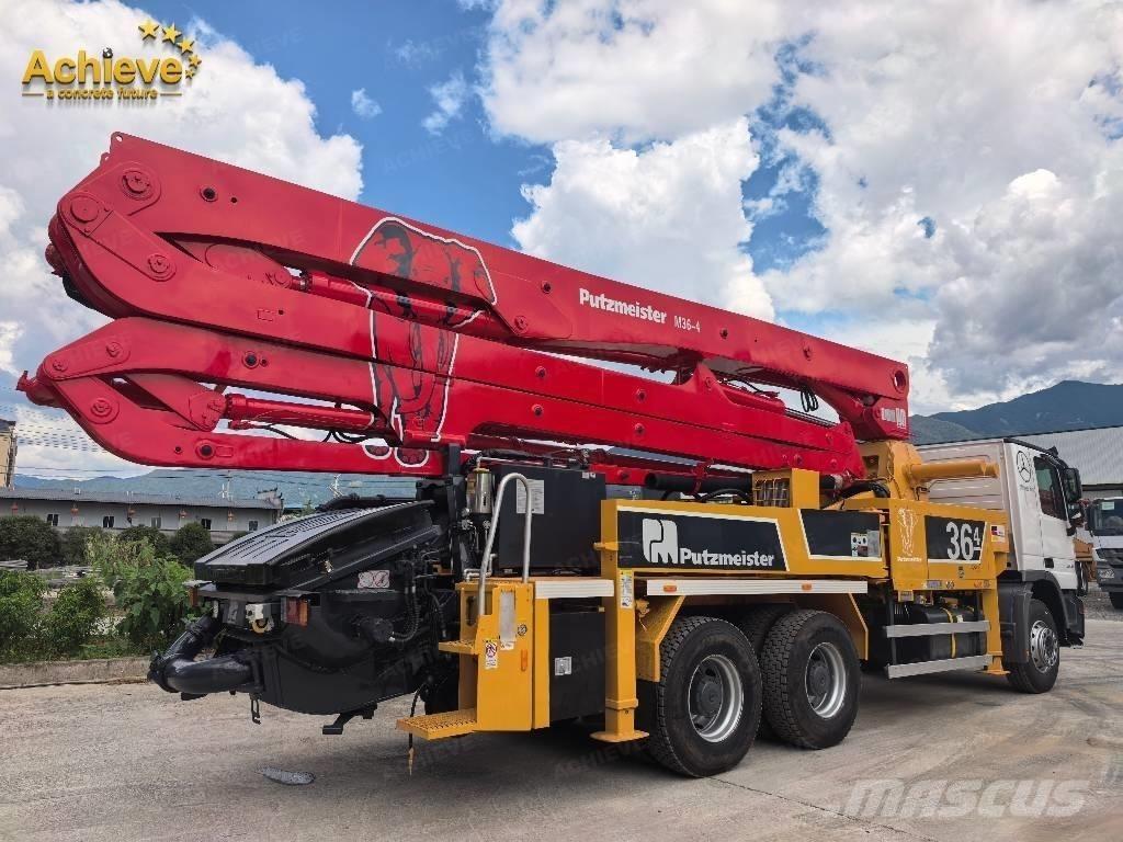 Putzmeister M 36 Concrete pump trucks