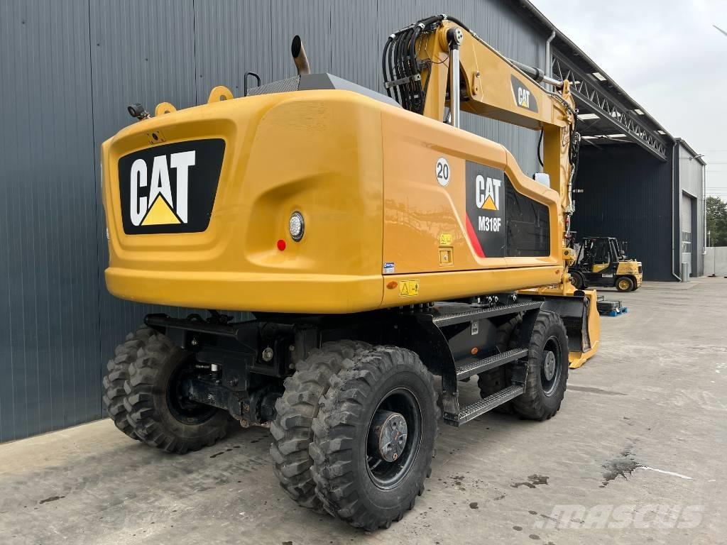 CAT M318F Wheeled excavators