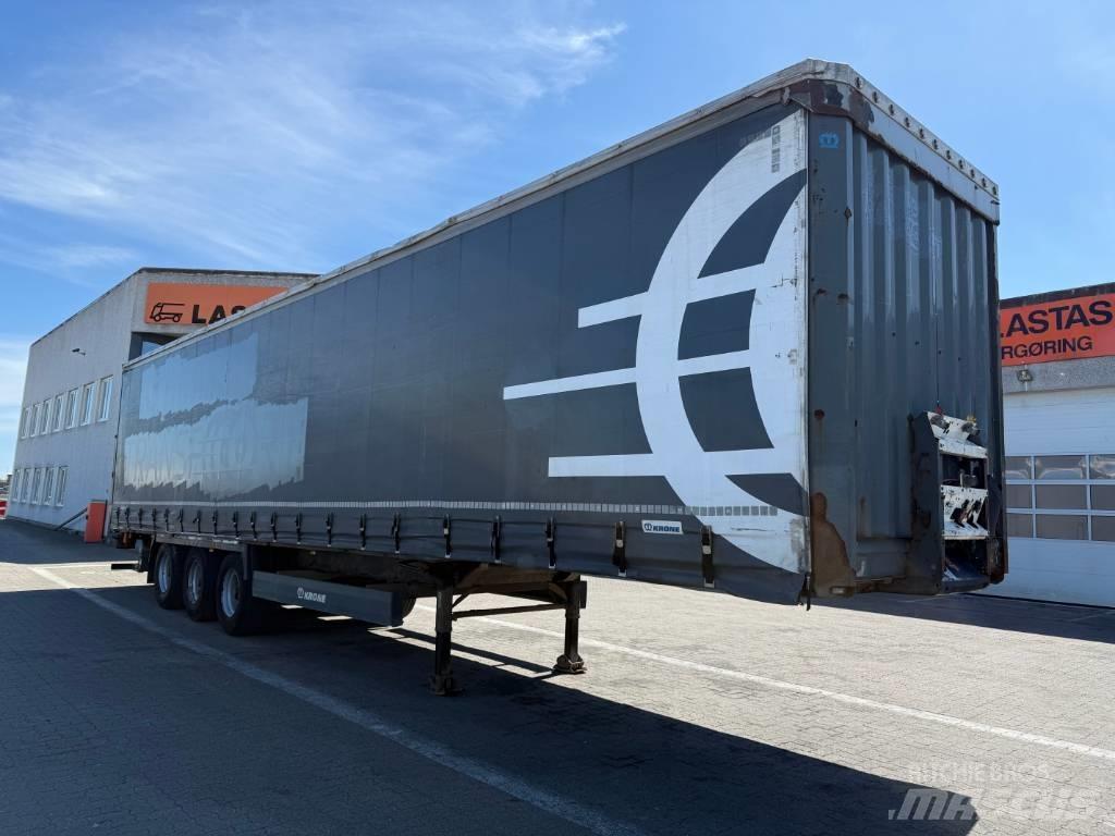 Krone 3 aks gardin Curtainsider semi-trailers