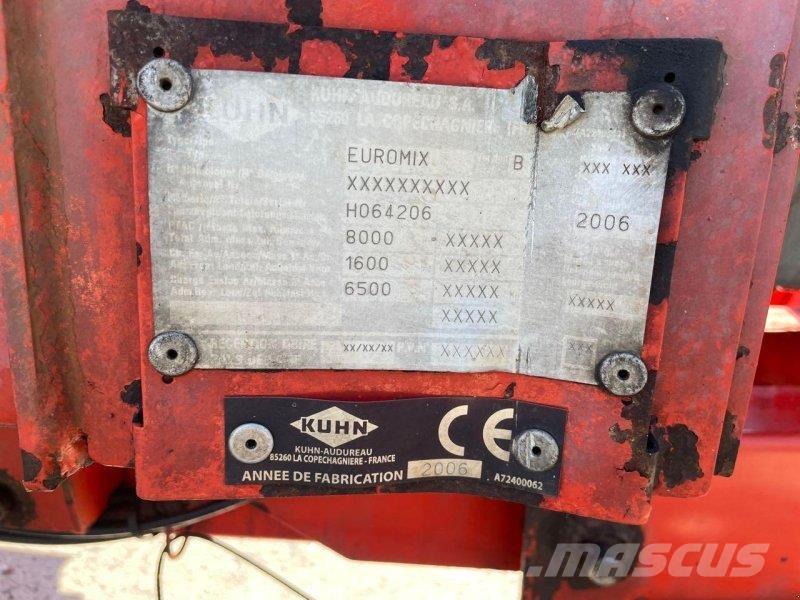 Kuhn Euromix B Mixer feeders