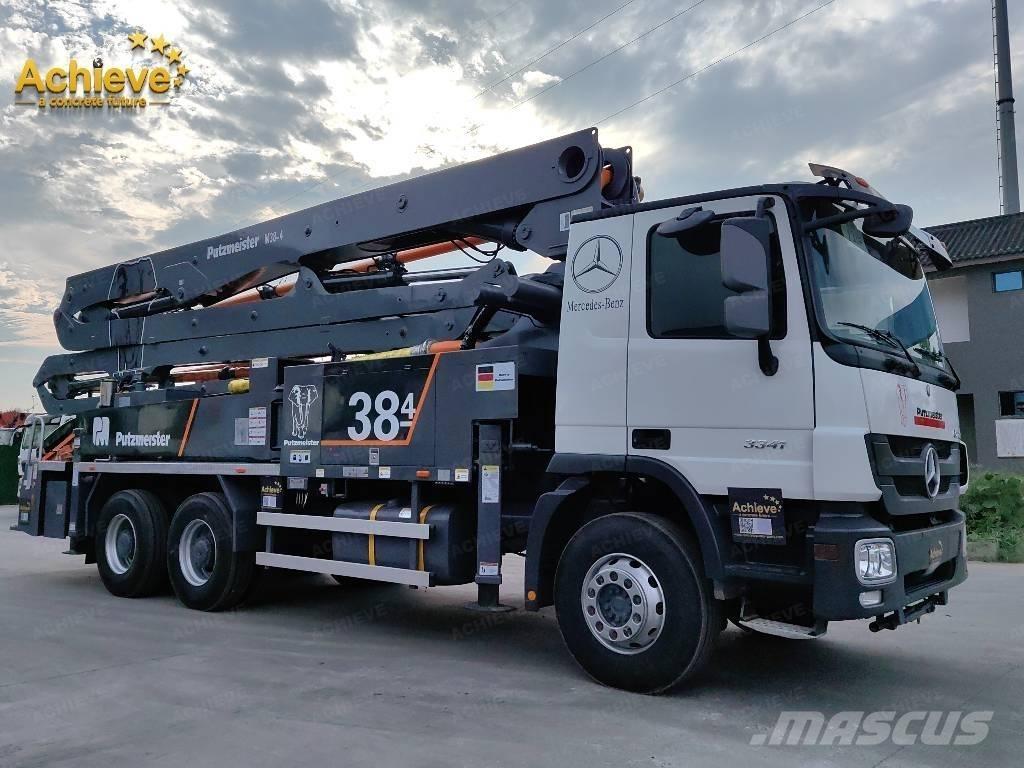 Putzmeister M 38 Z Concrete pump trucks