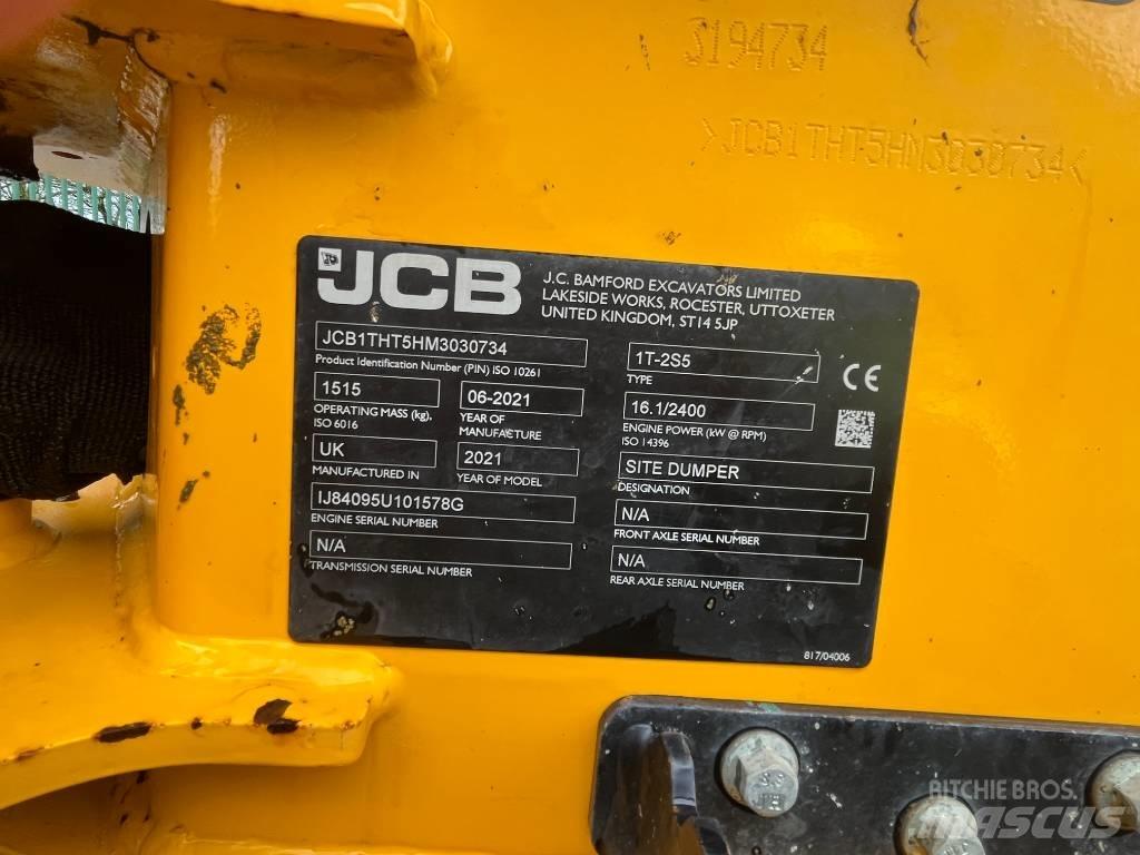 JCB 1T - 2S5 Site dumpers