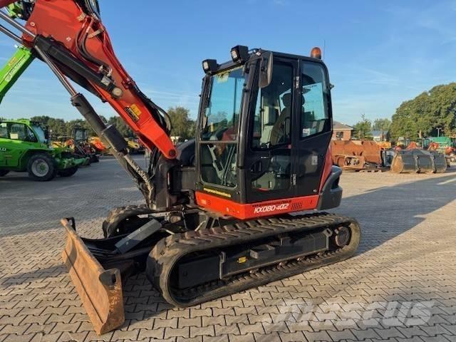 Kubota KX080-4a2 Midi excavators  7t - 12t