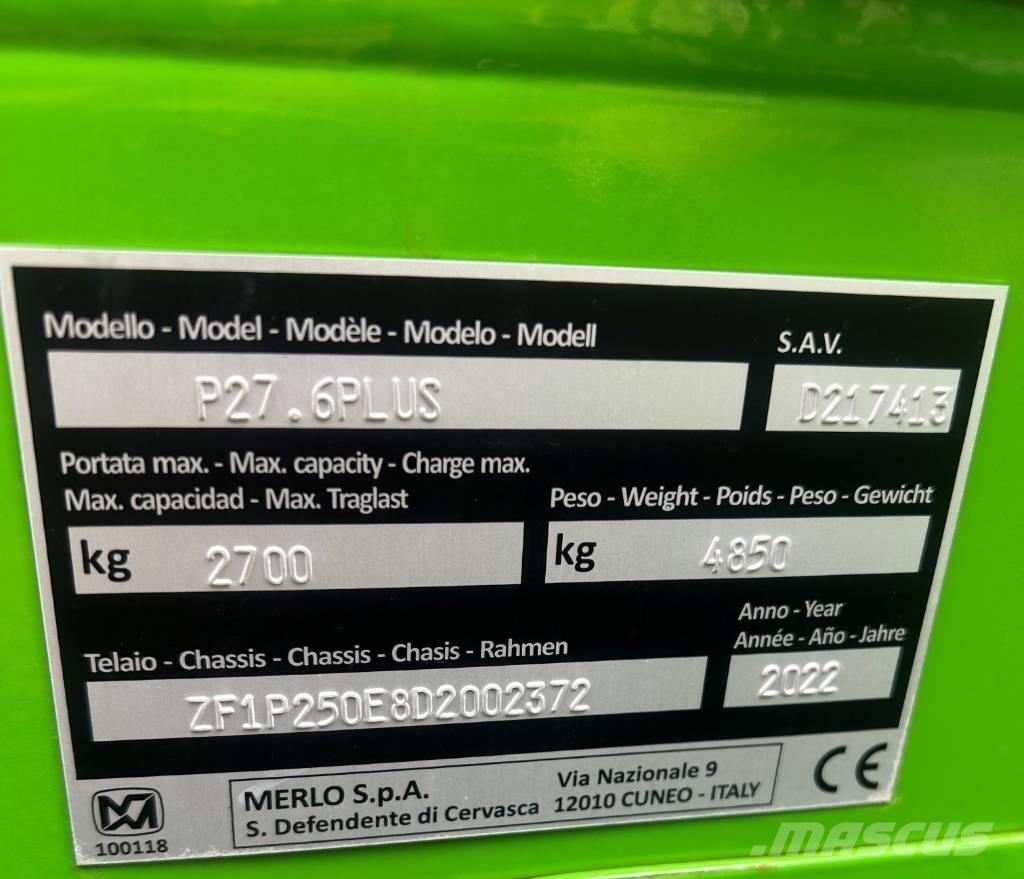 Merlo P 27.6 Plus Telescopic handlers