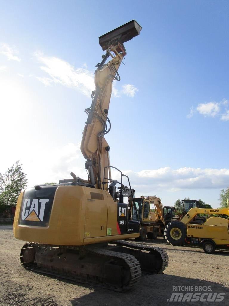 CAT 318 E L Crawler excavators