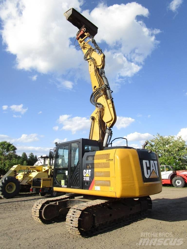 CAT 318 E L Crawler excavators