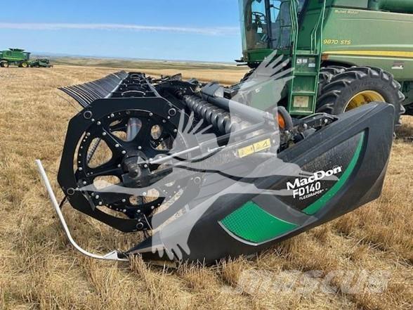 MAC DON FD140 Combine harvester heads