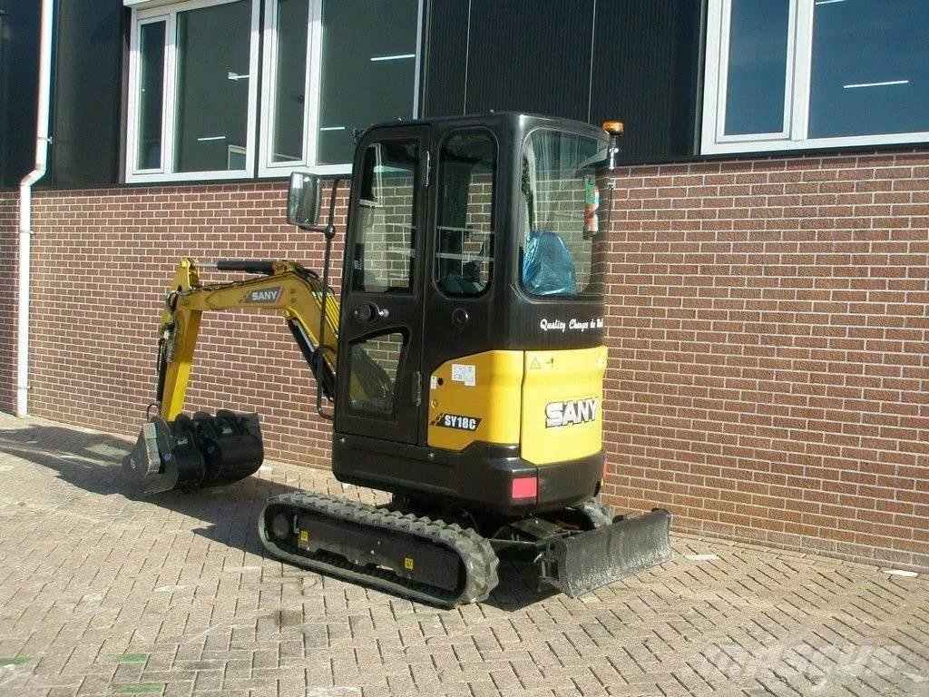 Sany SY18C Mini excavators < 7t (Mini diggers)