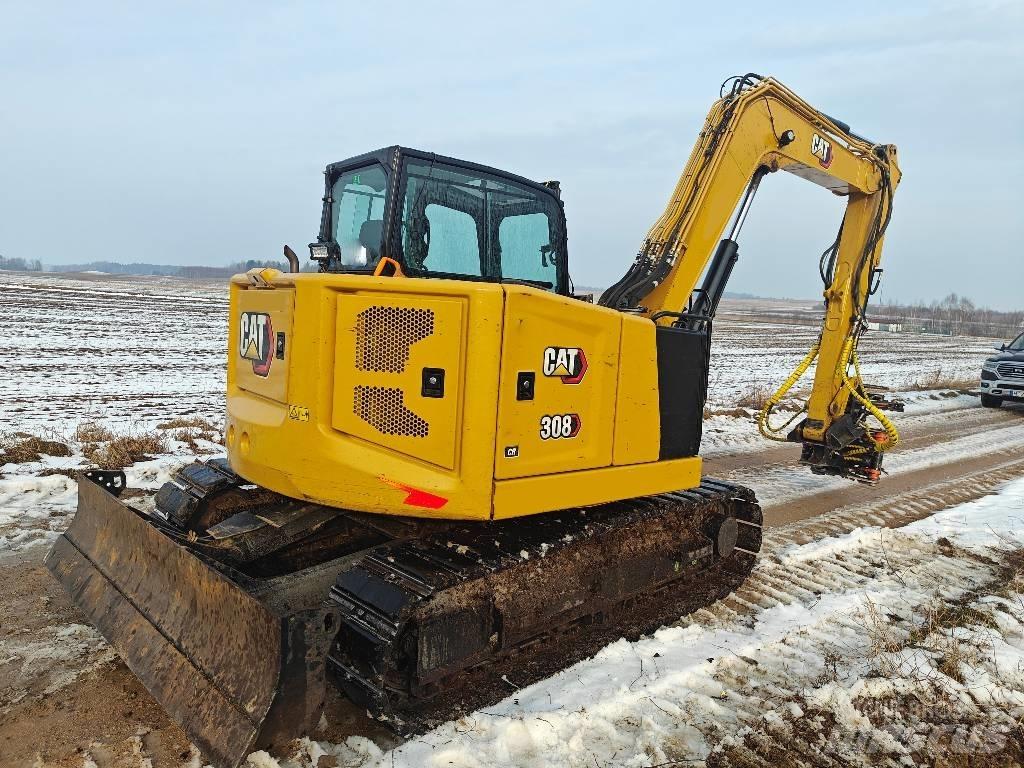CAT 308  CR Midi excavators  7t - 12t