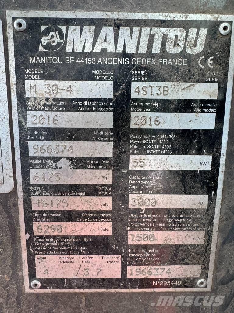 Manitou M30-4 Diesel trucks