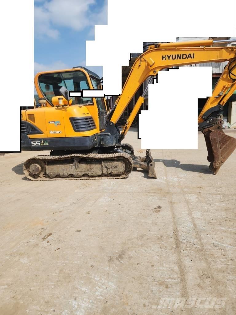 Hyundai Robex 55 Mini excavators < 7t (Mini diggers)