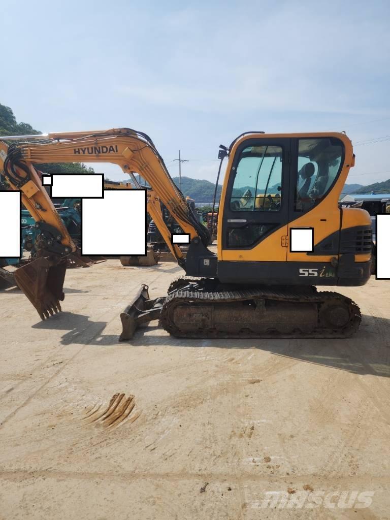 Hyundai Robex 55 Mini excavators < 7t (Mini diggers)