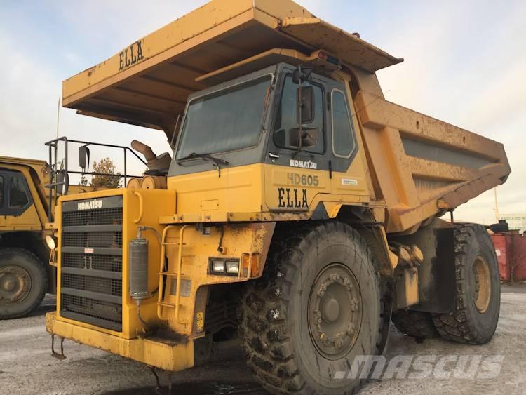 Komatsu HD 605-5 Rigid dump trucks