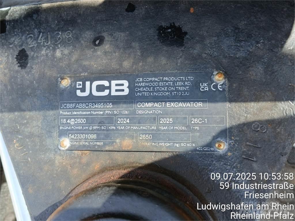JCB 26C-1 Mini excavators < 7t (Mini diggers)