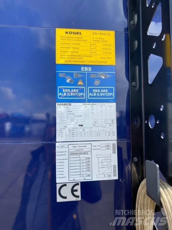 Kögel S 24 Curtainsider semi-trailers