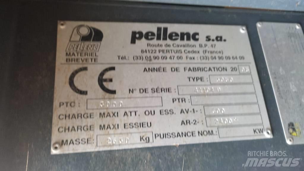 Pellenc 3050 Grape harvesting machines