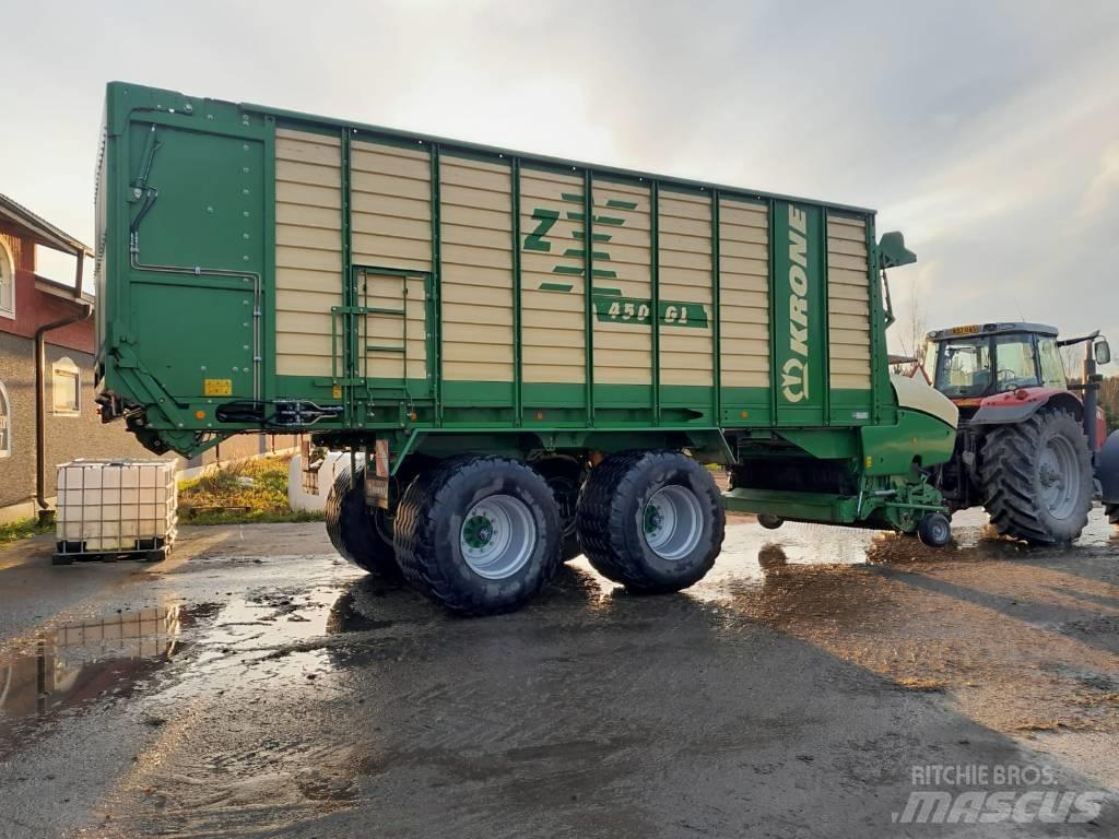 Krone ZX450GL Self loading trailers