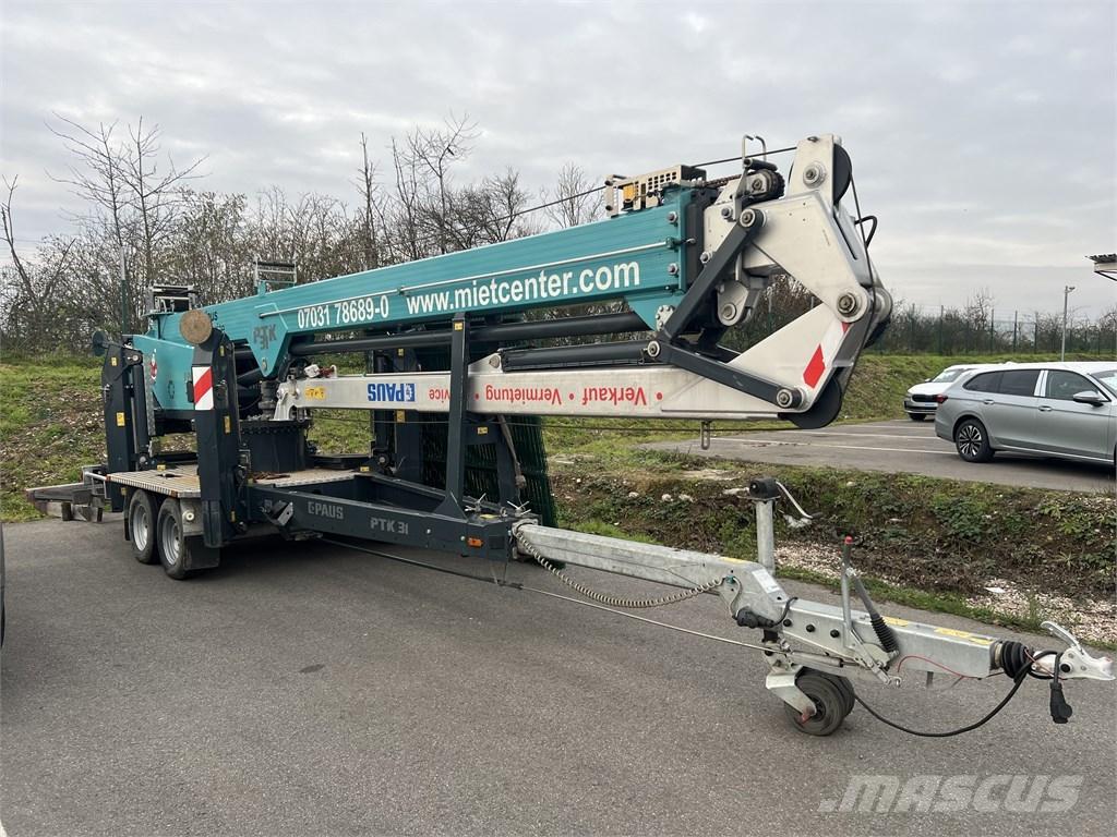 Paus PTK 31 Self erecting cranes