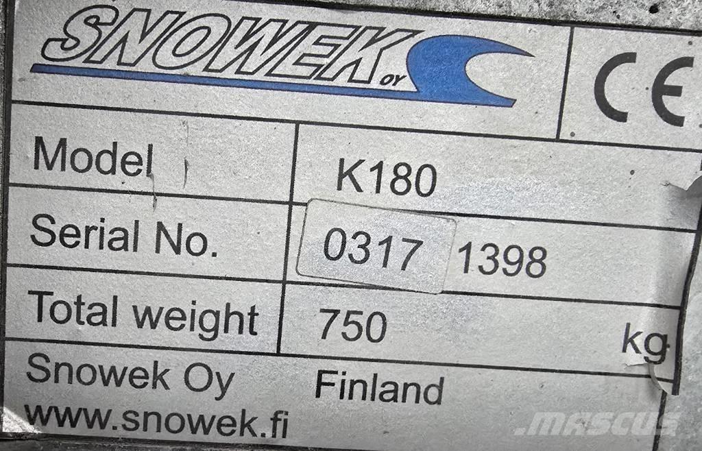 Snowek K180 Other road and snow machines