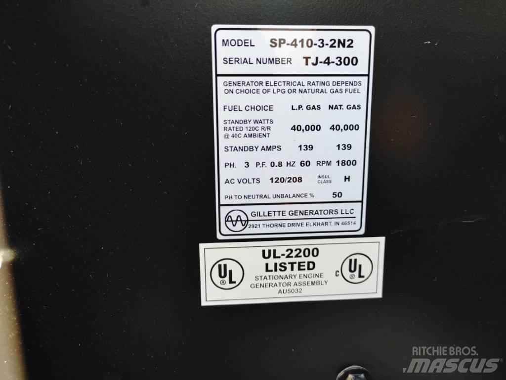  GILLETTE  SP-410 Diesel Generators