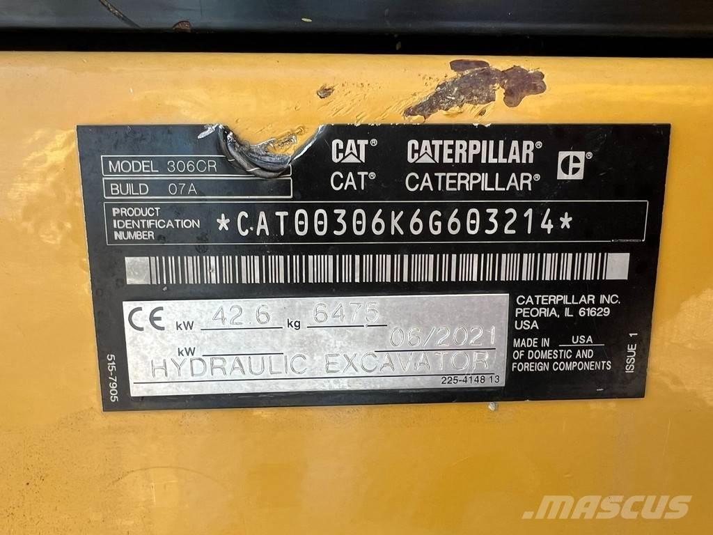 CAT 306CR Mini excavators < 7t (Mini diggers)