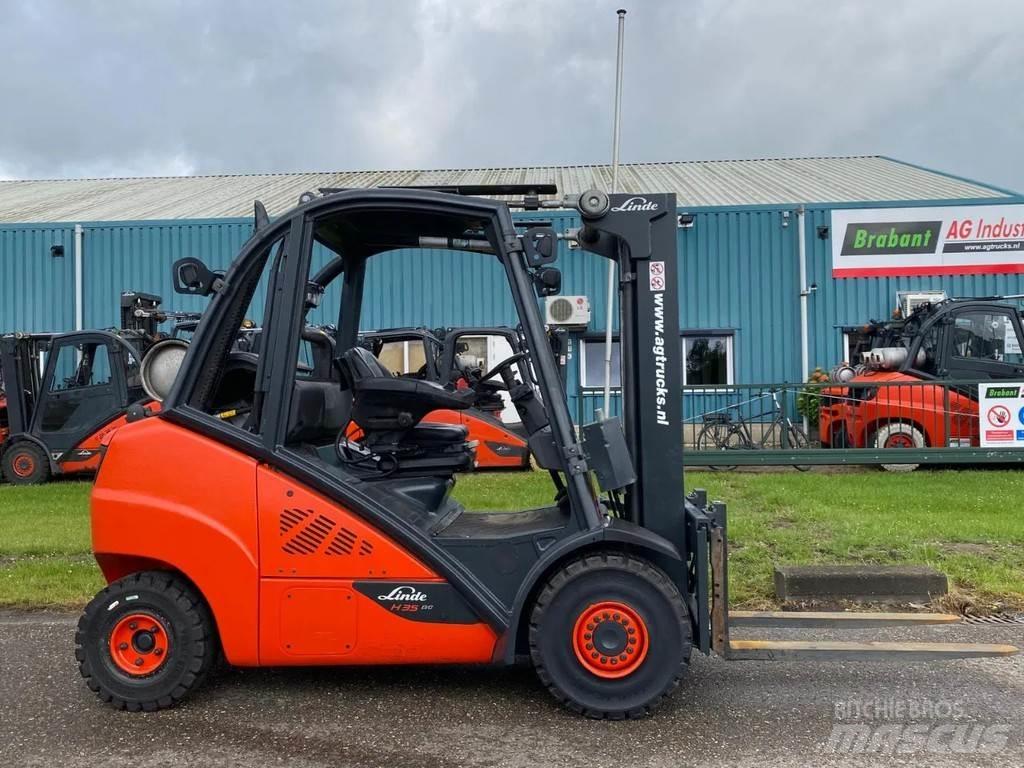 Linde H35T-02 LPG trucks