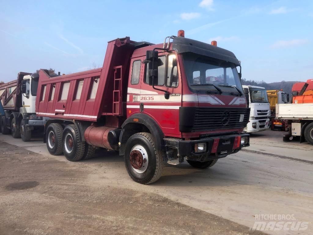 Mercedes-Benz 2635 Tipper trucks