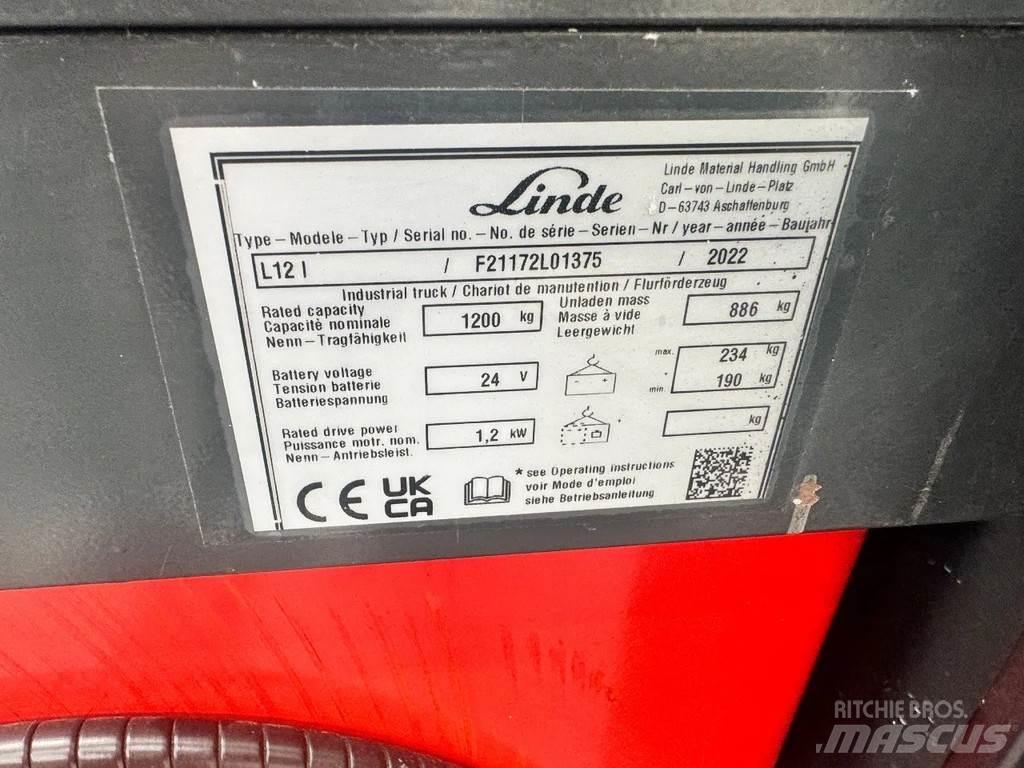 Linde L 12 l Pedestrian stacker