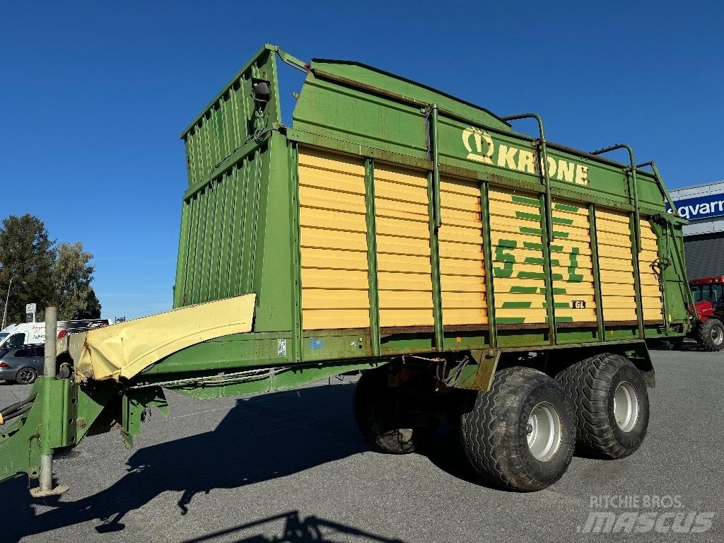 Krone 5 XL GL Self loading trailers