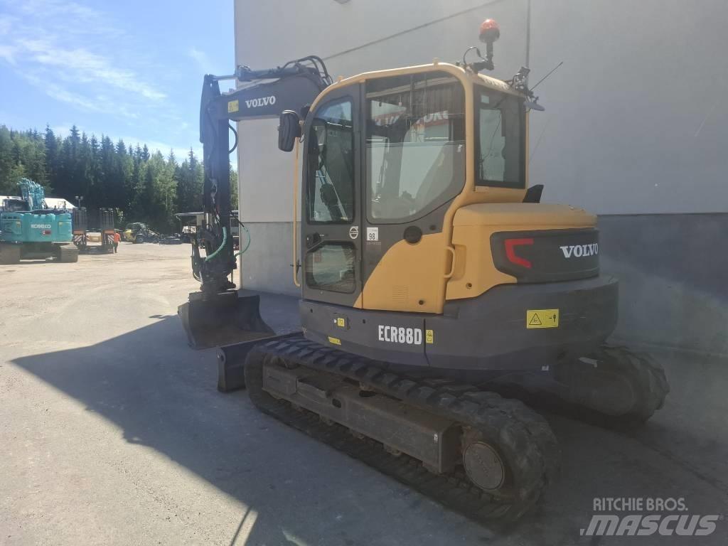 Volvo ECR 88 D Midi excavators  7t - 12t