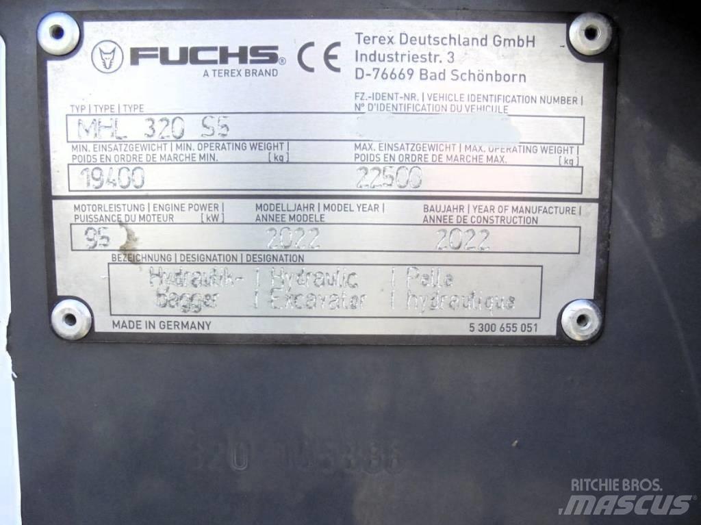 Fuchs MHL 320 Waste / industry handlers