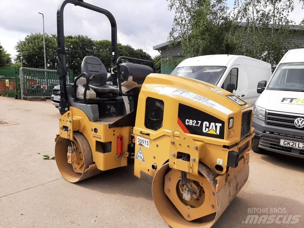 CAT CB 2.7 Twin drum rollers