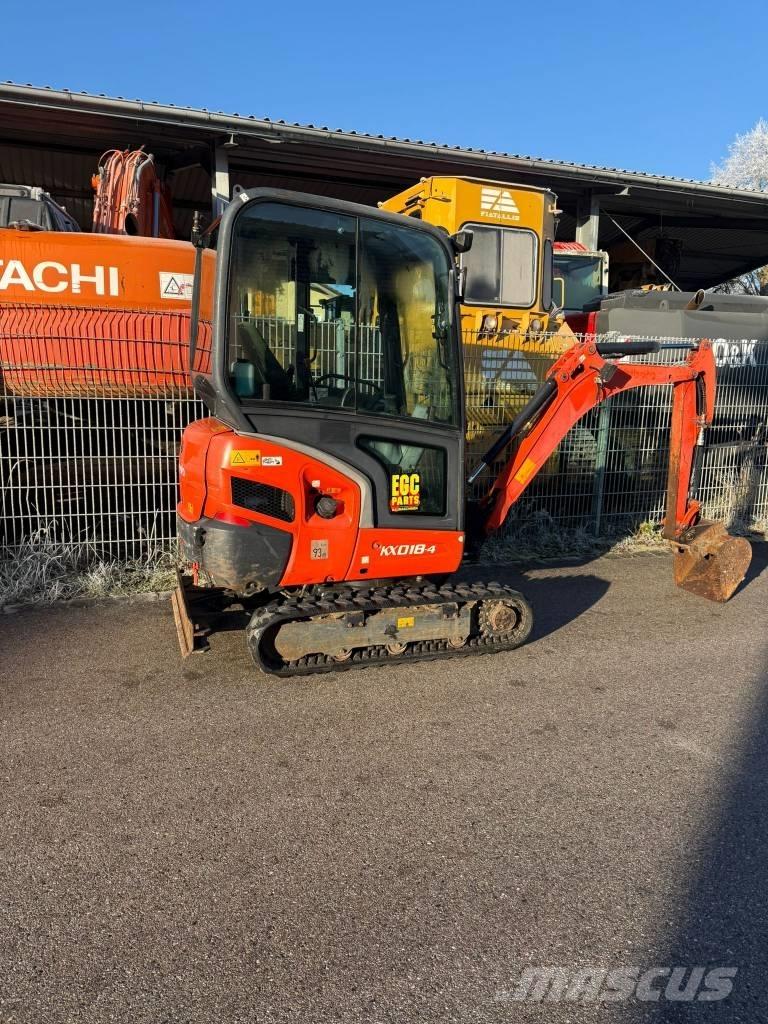 Kubota KX 018-4 Mini excavators < 7t (Mini diggers)