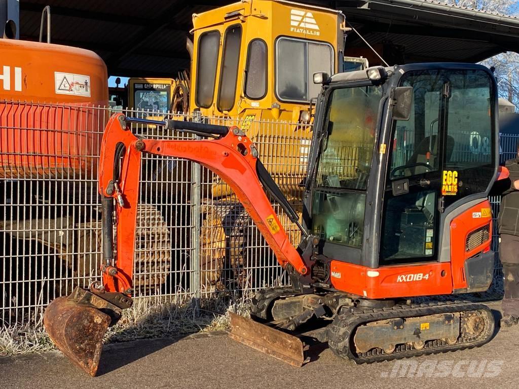 Kubota KX 018-4 Mini excavators < 7t (Mini diggers)
