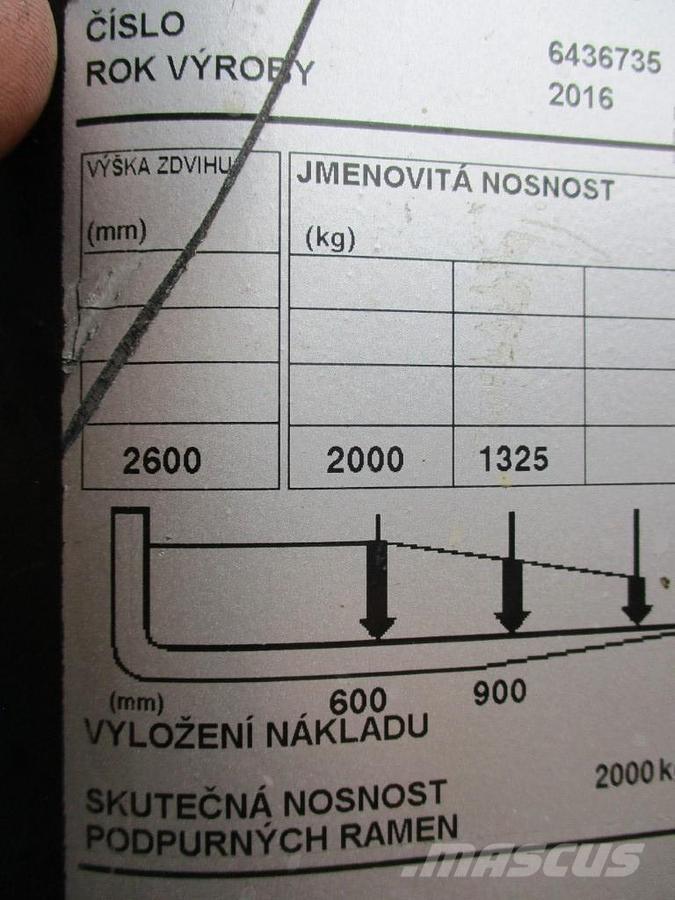BT SPE 200L Low lifter with platform