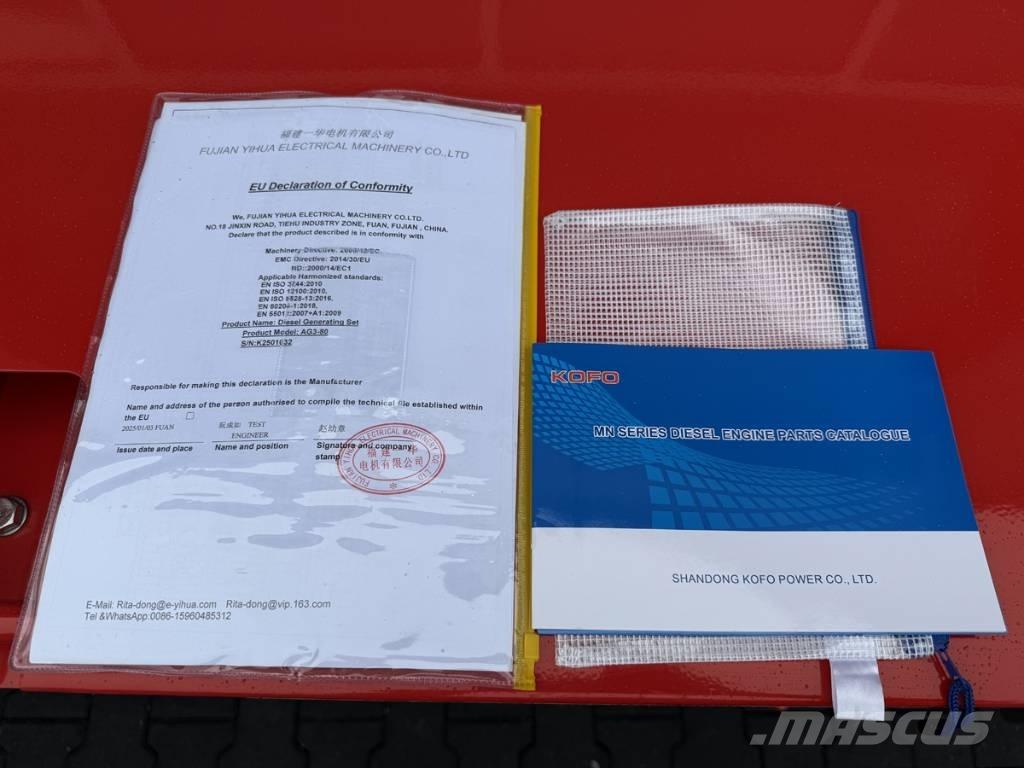 Ashita 80 kva Diesel Generators
