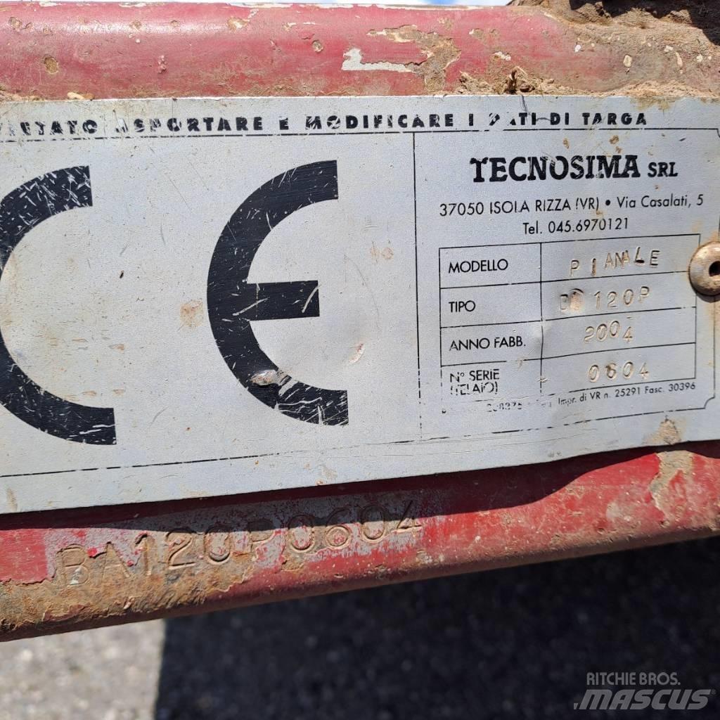TECNOSIMA SRLQ B120P Skeletal trailers